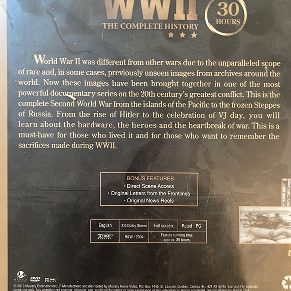 WWII :The Complete History Special 66th Anniversary Collectors Edition - Picture 3 of 4